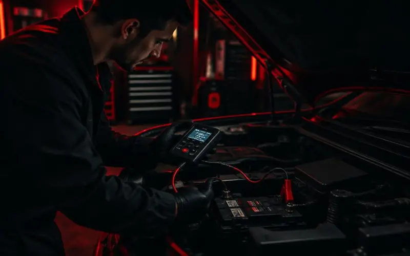 Batteries service at Jawwy Garage