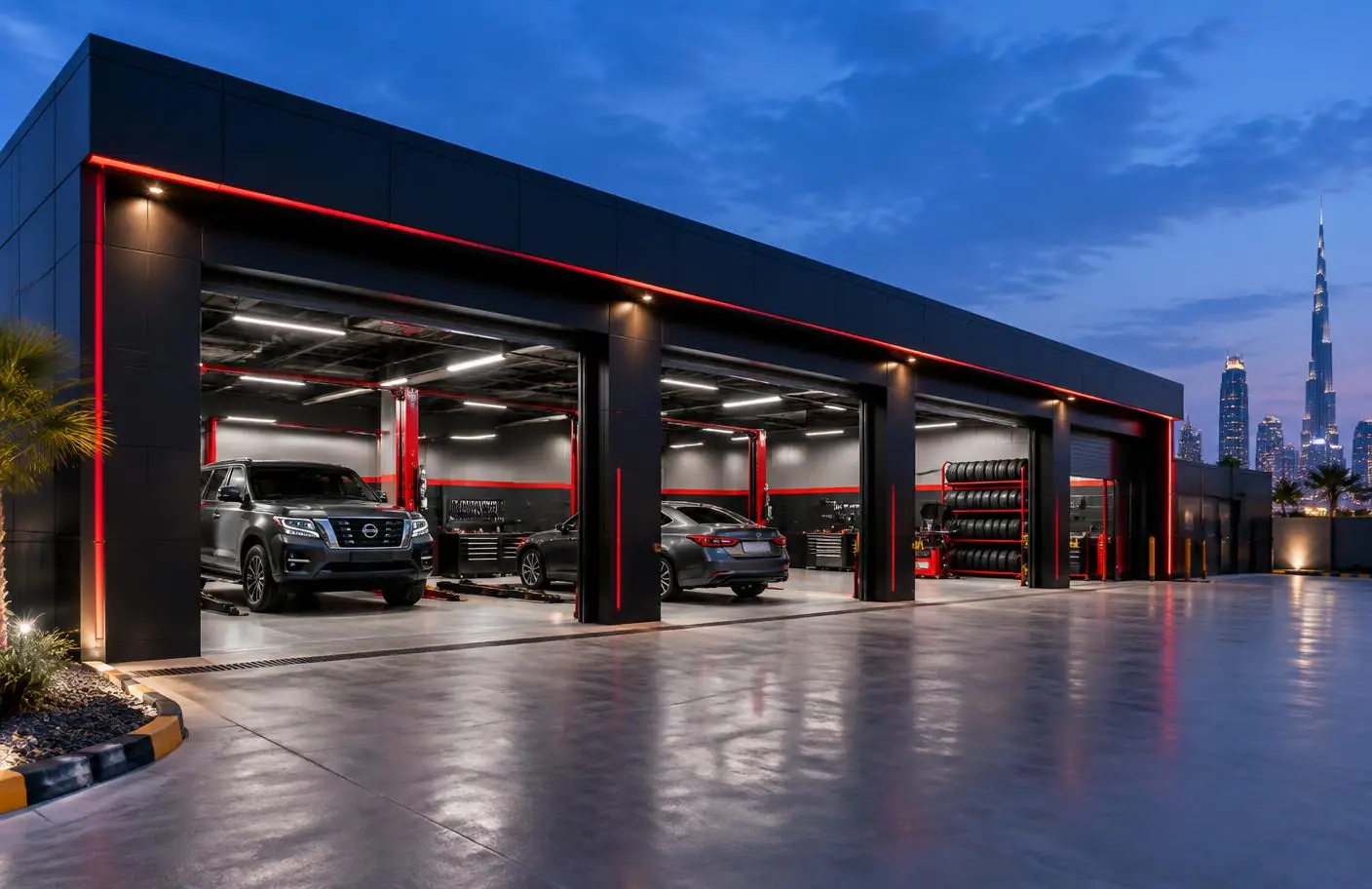Premium Jawwy Garage service workshop