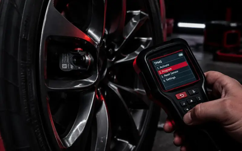 TPMS service at Jawwy Garage