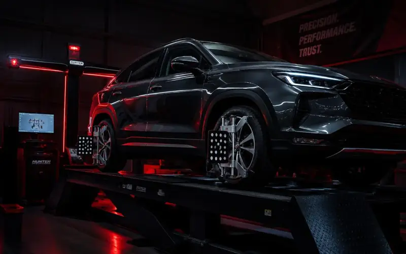 Alignment & Balancing service at Jawwy Garage